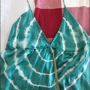 Long silk new with tags maxi dress